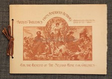 ARTISTS TABLEAUX FROM AMERICAN AUTHORS - For Benefit Messiah Home Children 1890