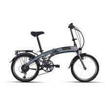BICI BICICLETTA 20 E-BIKE PEDALATA ASSISTITA PIEGHEVOLE  GRIGIO 20" 6V MYLAND
