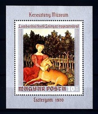 HUNGARY - UNGHERIA - BF - 1970 - Quadri religiosi del Museo di Esztergom