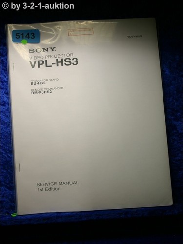 Manuale servizio sony - manuale, di