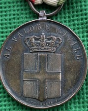 Medaglia Bronzo Valore Civile