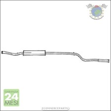 Silenziatore Marmitta Centrale Sigam per CITROEN SAXO PEUGEOT 106 #zu