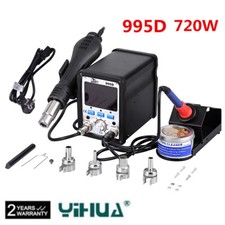 Yihua 995D saldatore digitale stazione saldante regolabile saldatore fine pompa dissaldante 720 W