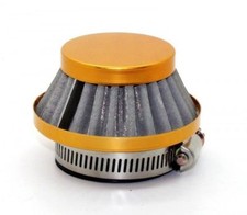 Filtro aria sportivo Pocketbike Dirtbike 49cc Quad Pocket Bike 54mm oro