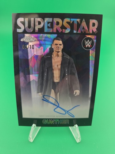 Wwe 2026 topps chrome gunther - 2026,