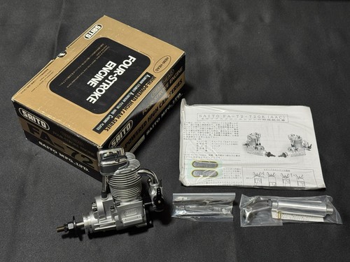 Saito engine hemi head - saito, fa-72