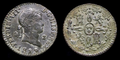 1829 maravedi ferdinando - 1829,,