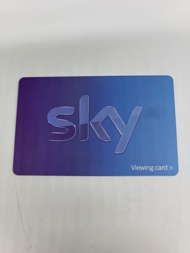 Sky biglietto vista - sky, blu