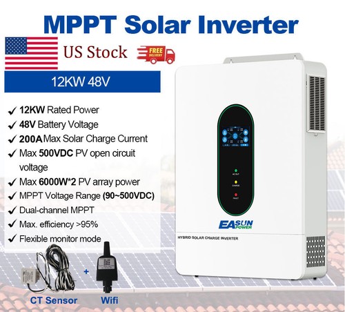 Inverter solare ibrido 12kw - inverter,