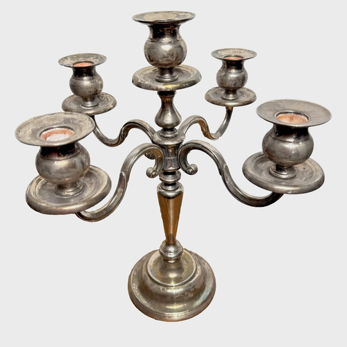Candelabro vintage piatto