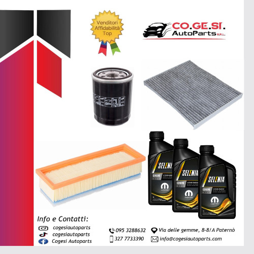 Kit tagliando fiat grande - kit,