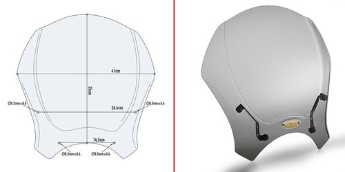 Givi cupolino fumè universale - givi,