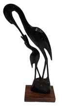 Statuina vintage anni 50 legno