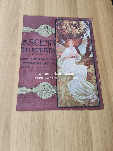 1906 art nouveau ezio anichini - 1906,