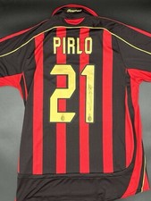 Maglia Home Andrea Pirlo Firmata Ac Millan 2007 CON COA E PROOF 