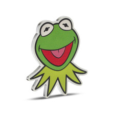 2 Dollari 70 Anni The Muppets™ Kermit La Rana Niue Island 1 oz Argento PP 2025
