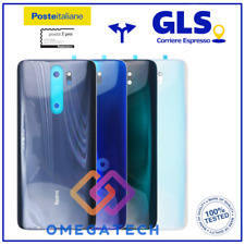 Scocca Posteriore +Colla Xiaomi Redmi Note 8 Pro M1906G7G Vetro Cover =Originale