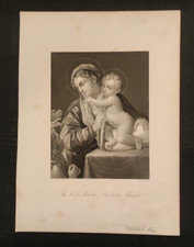 MADONNA CON BAMBINO ANNIBALE