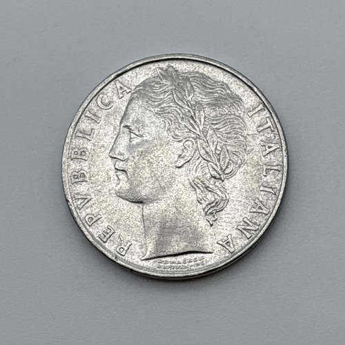 1956 italy 100 - lire, coin
