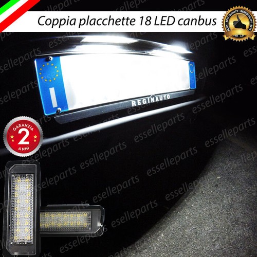 Coppia placchette led luci - coppia,