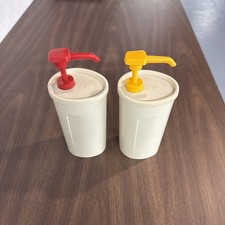 Tupperware. Vintage Ketsup And