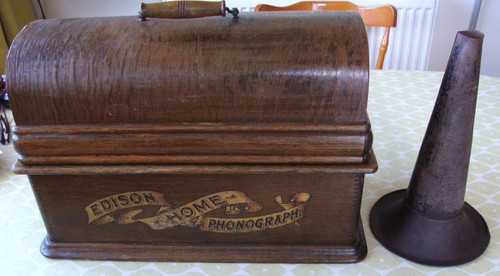 Antique edison home cylinder - edison,