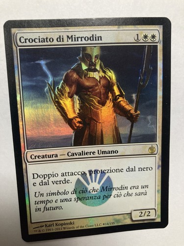 Crociato mirrodin promo - crociato, di
