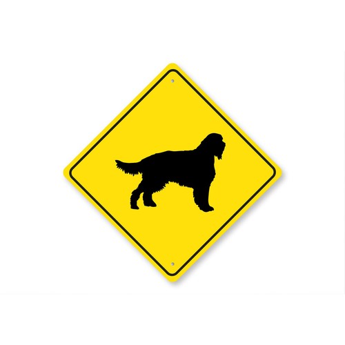 Insegna metallo per cani - insegna,