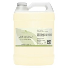 MCT Olio di Cocco Liquido, Vegano - OLIO DI COCCO FRAZIONATO per Viso, Capelli, Massaggio