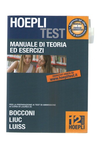 Hoepli test manuale - hoepli, teoria