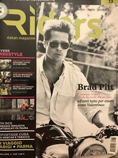 Rivista Riders N.13.Brad Pitt fan di Valentino Rossi. Rise’ . Lucchinelli.