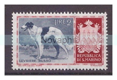 San marino 1956 - 1956, cani