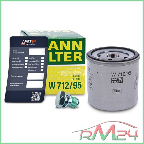 Mann filter filtro olio - mann-filter, olio+tappo