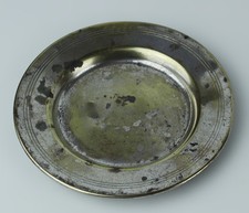 Piattino antico ottone - piattino,