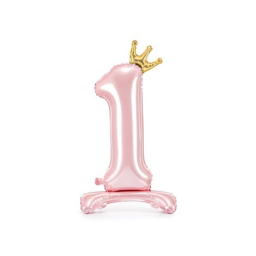 Palloncino mylar numero - numero, rosa