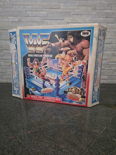 Vintage toy wwf ring - vintage,
