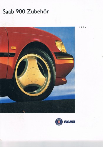Brochure saab 900 - brochure, accessori