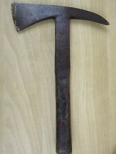 antica ascia accetta picozza da POMPIERE VIGILE DEL FUOCO anni 40 WWII d'epoca