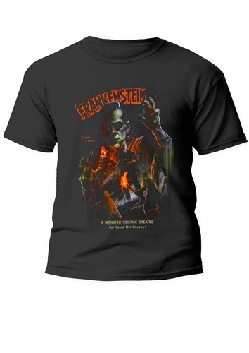 Tee shirt frankenstein 100 - tee, 100%
