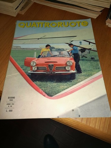 Quattroruote rivista anno viii - rivista,
