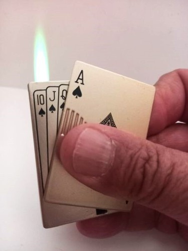 Accendino poker bellissimo - accendino,