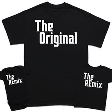 T-shirt originale e remix