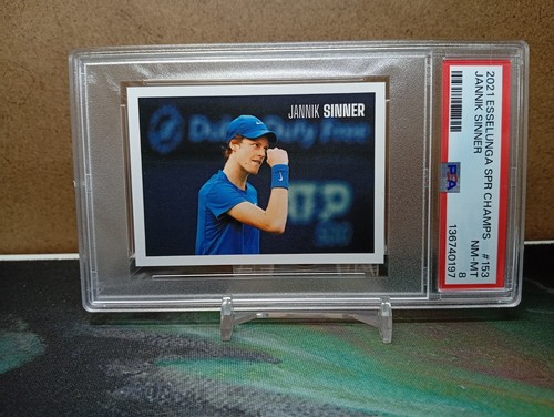 Psa 2021 rookie jannik - rookie, ⭐