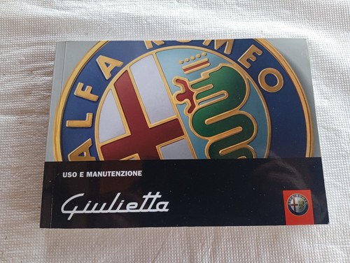 Alfa romeo giulietta manuale - giulietta,