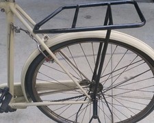 Robusto PORTAPACCHI POSTERIORE Epoca  Bicicletta metallo  Ruote 26" /28" 