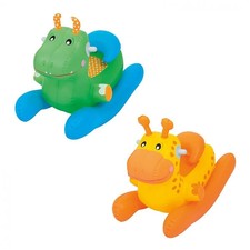 Dondolo gonfiabile giraffa - dondolo,