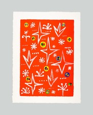 Nicola DE MARIA - "Ispirazione ed illuminazione..."- Serigrafia e collage