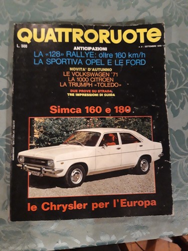 Quattroruote 177 1970 - n,