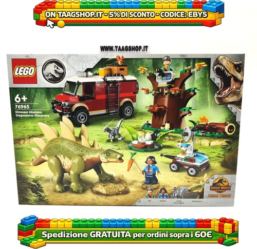 Lego 76965 missione dinosauro - lego,