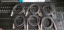 6x 2m Cavo XLR Alta Qualità DMX Illuminazione Studio Effetti TC M3000 LEXICON PCM92